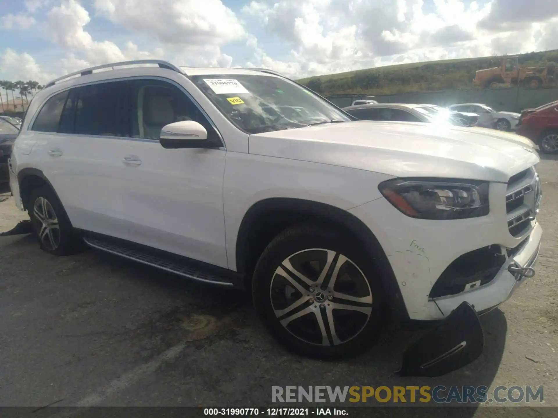 1 Photograph of a damaged car 4JGFF5KE6MA433803 MERCEDES-BENZ GLS 2021