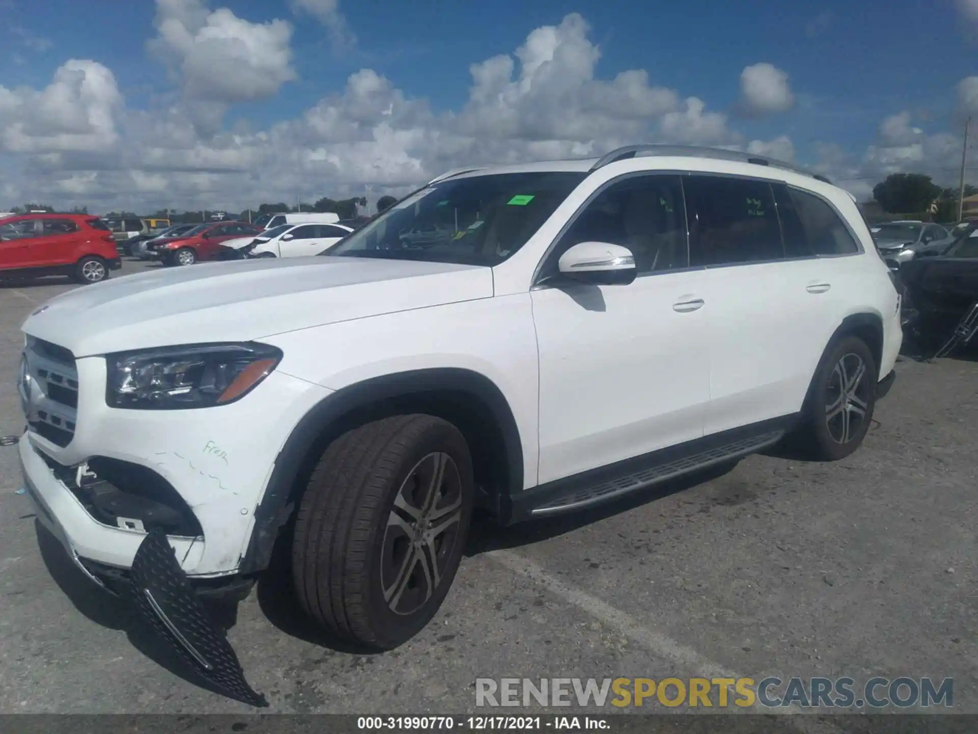 2 Photograph of a damaged car 4JGFF5KE6MA433803 MERCEDES-BENZ GLS 2021