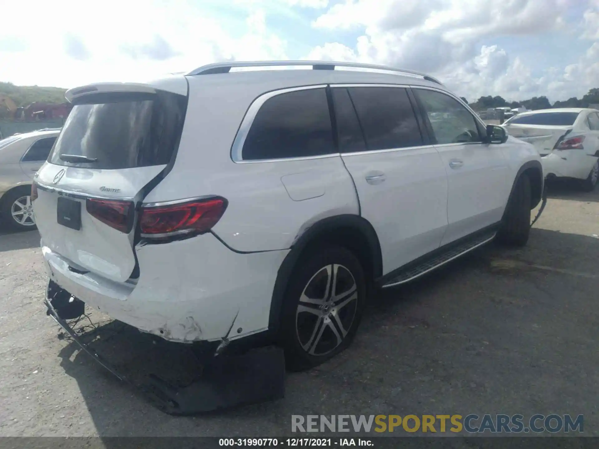 4 Photograph of a damaged car 4JGFF5KE6MA433803 MERCEDES-BENZ GLS 2021