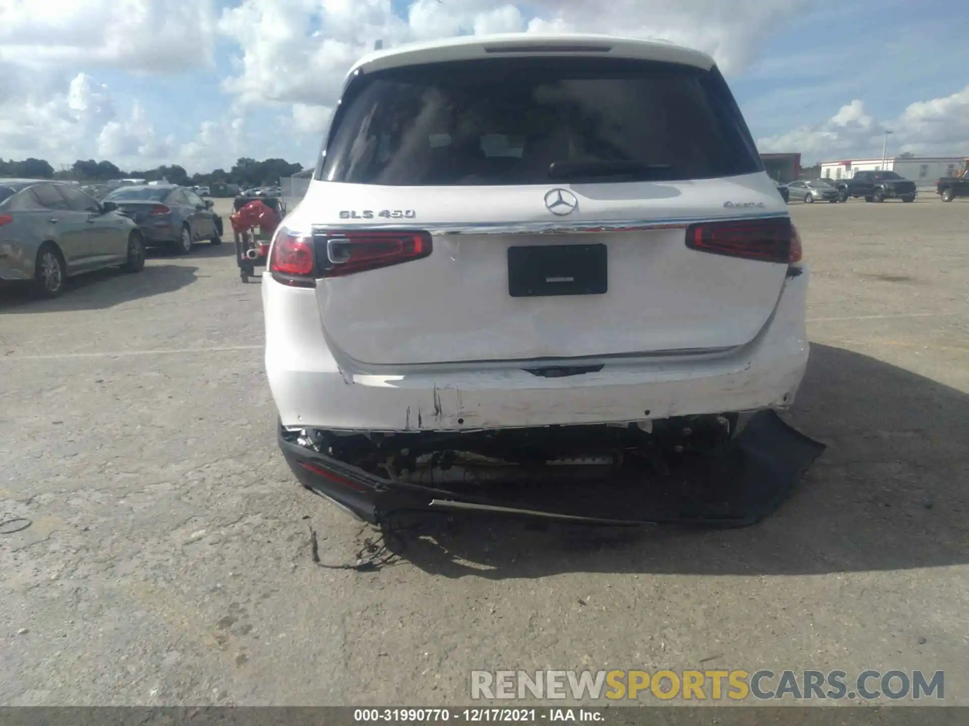 6 Photograph of a damaged car 4JGFF5KE6MA433803 MERCEDES-BENZ GLS 2021