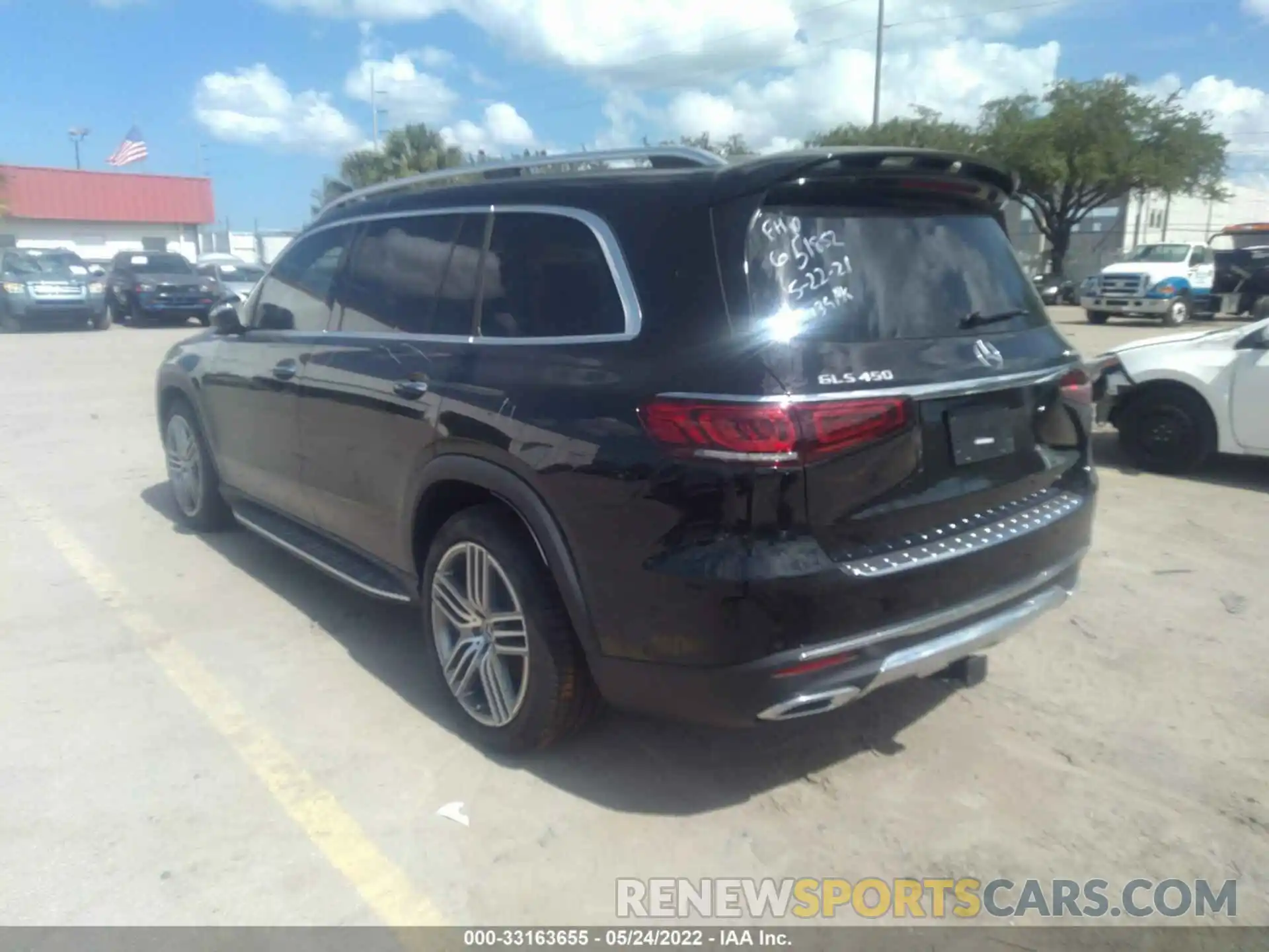 3 Photograph of a damaged car 4JGFF5KE6MA455252 MERCEDES-BENZ GLS 2021