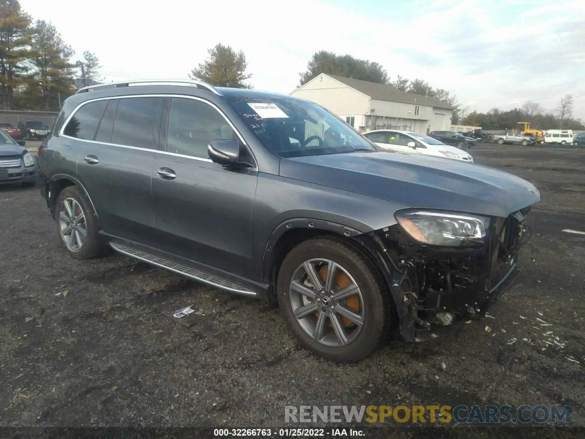 1 Photograph of a damaged car 4JGFF5KE7MA430702 MERCEDES-BENZ GLS 2021