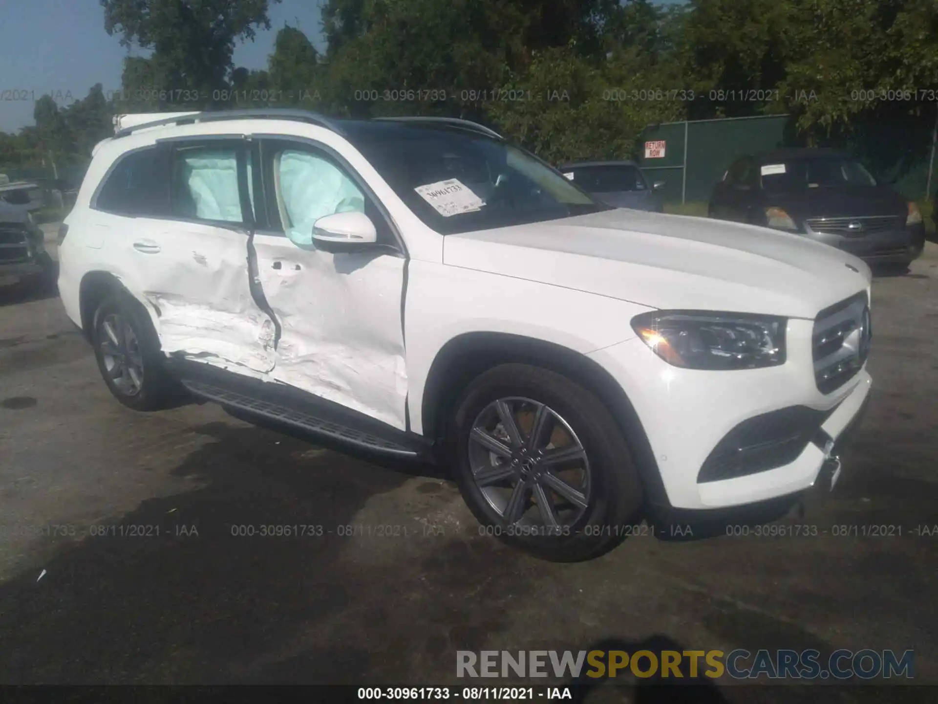 1 Photograph of a damaged car 4JGFF5KE7MA434748 MERCEDES-BENZ GLS 2021