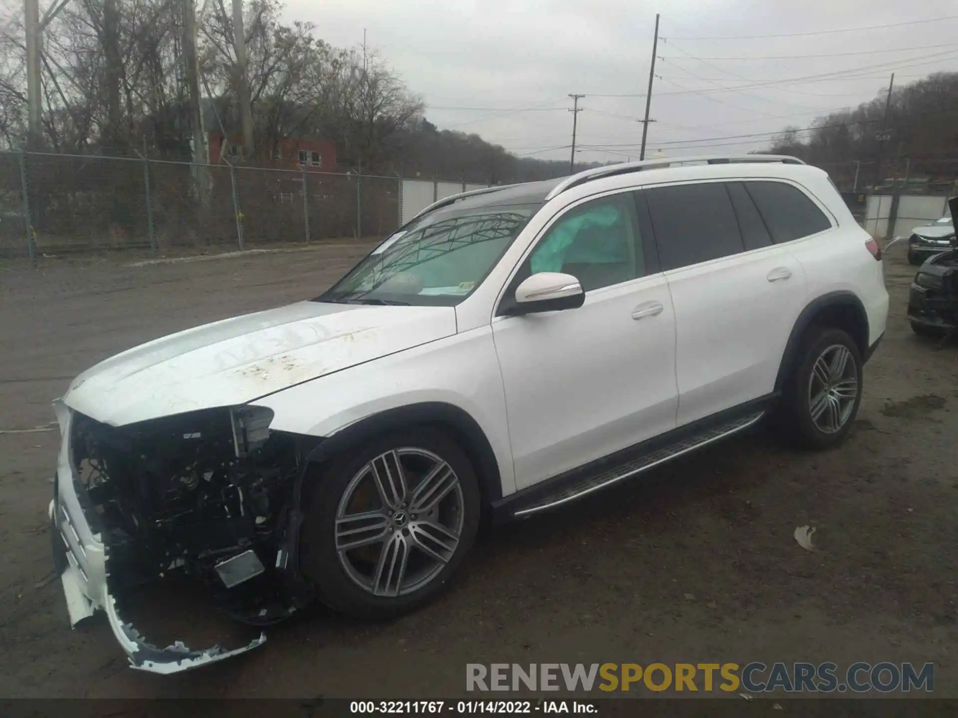 2 Photograph of a damaged car 4JGFF5KE8MA428103 MERCEDES-BENZ GLS 2021