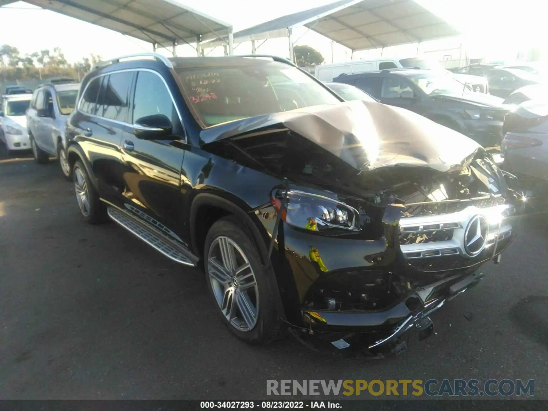 1 Photograph of a damaged car 4JGFF5KE8MA429901 MERCEDES-BENZ GLS 2021