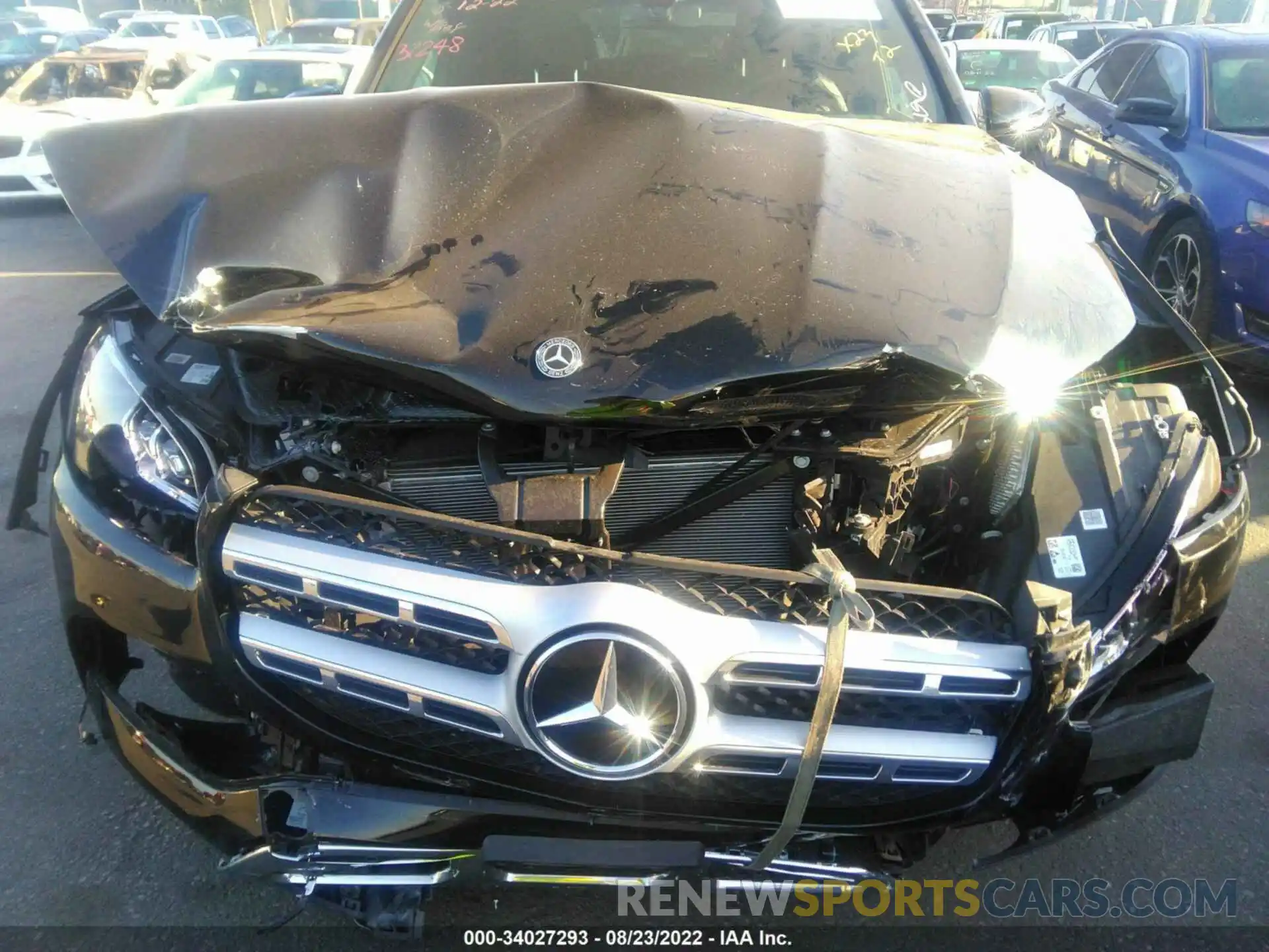 10 Photograph of a damaged car 4JGFF5KE8MA429901 MERCEDES-BENZ GLS 2021