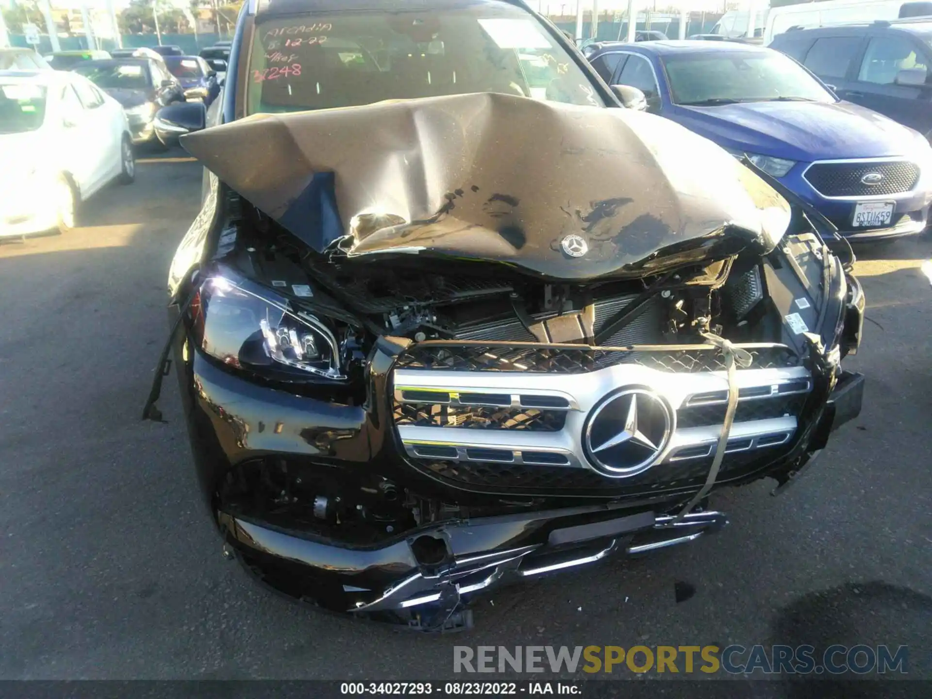 6 Photograph of a damaged car 4JGFF5KE8MA429901 MERCEDES-BENZ GLS 2021