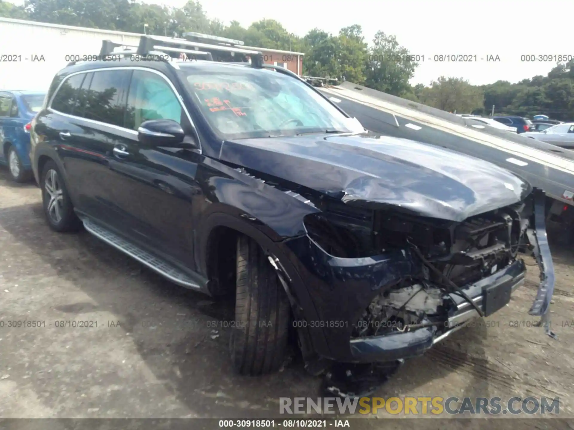 1 Photograph of a damaged car 4JGFF5KE9MA445881 MERCEDES-BENZ GLS 2021