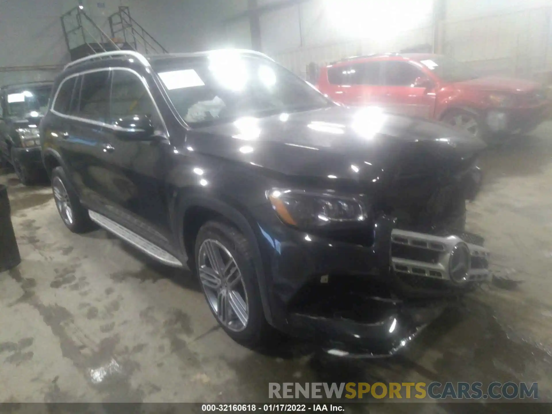 1 Photograph of a damaged car 4JGFF5KEXMA485984 MERCEDES-BENZ GLS 2021