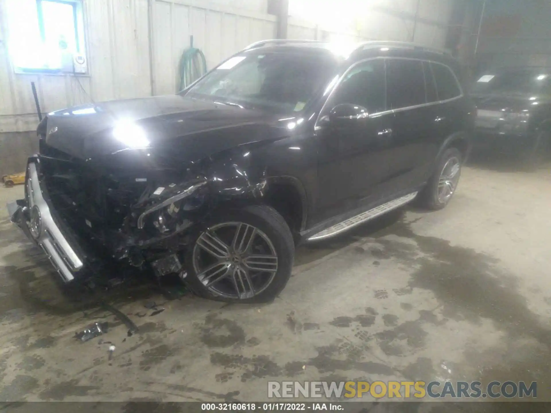 2 Photograph of a damaged car 4JGFF5KEXMA485984 MERCEDES-BENZ GLS 2021