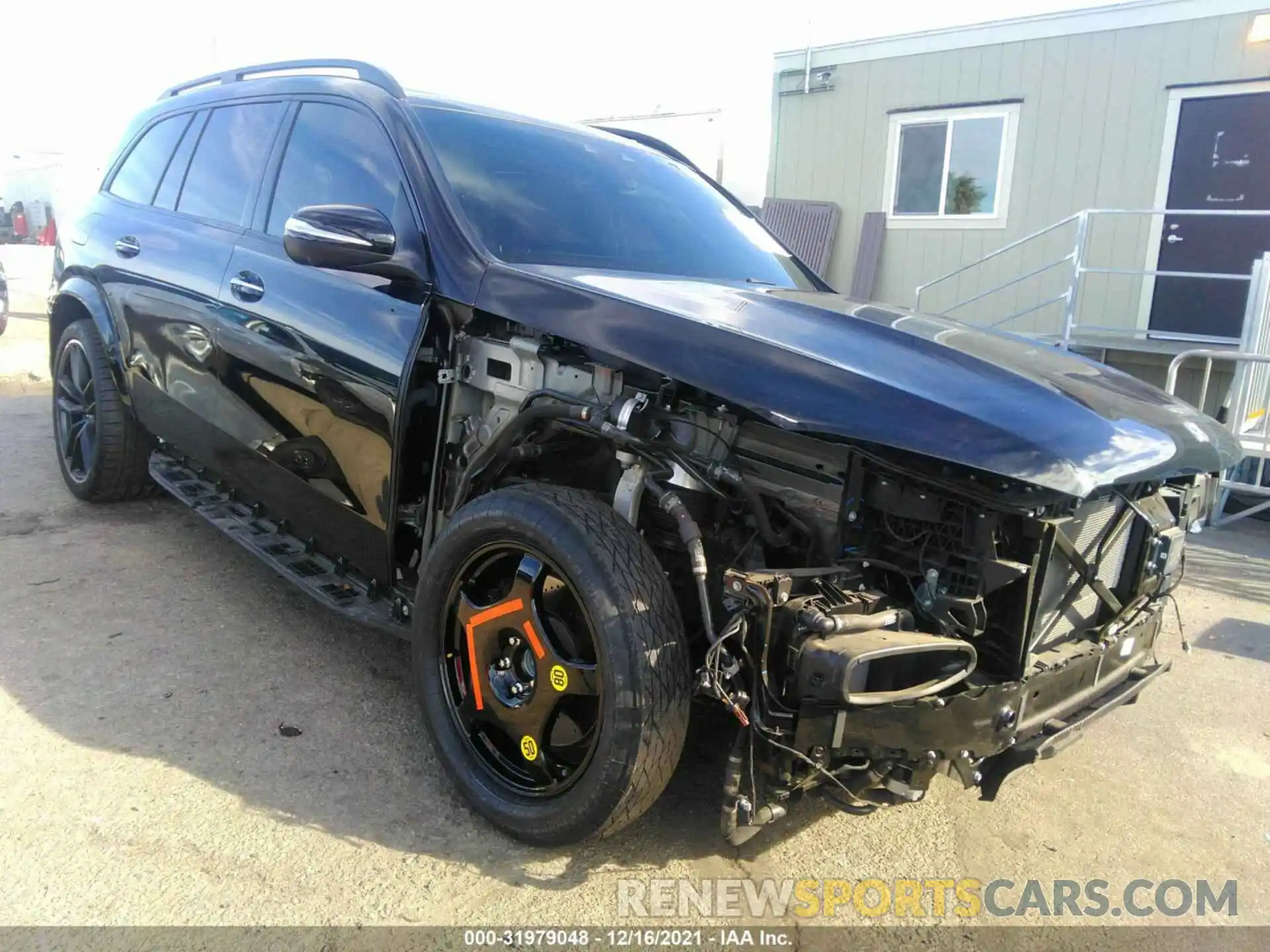 1 Photograph of a damaged car 4JGFF8GE4MA399418 MERCEDES-BENZ GLS 2021