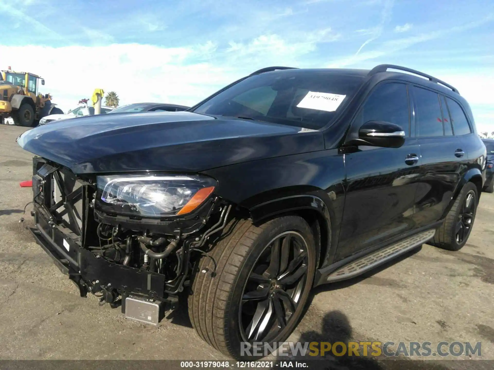 2 Photograph of a damaged car 4JGFF8GE4MA399418 MERCEDES-BENZ GLS 2021