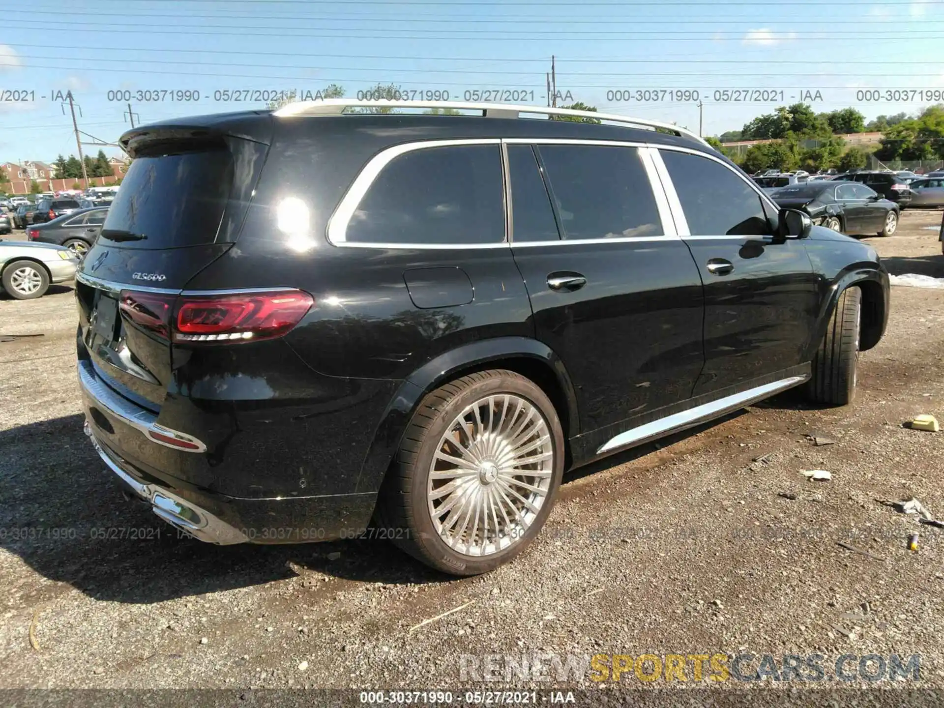 4 Photograph of a damaged car 4JGFF8HB1MA401954 MERCEDES-BENZ GLS 2021