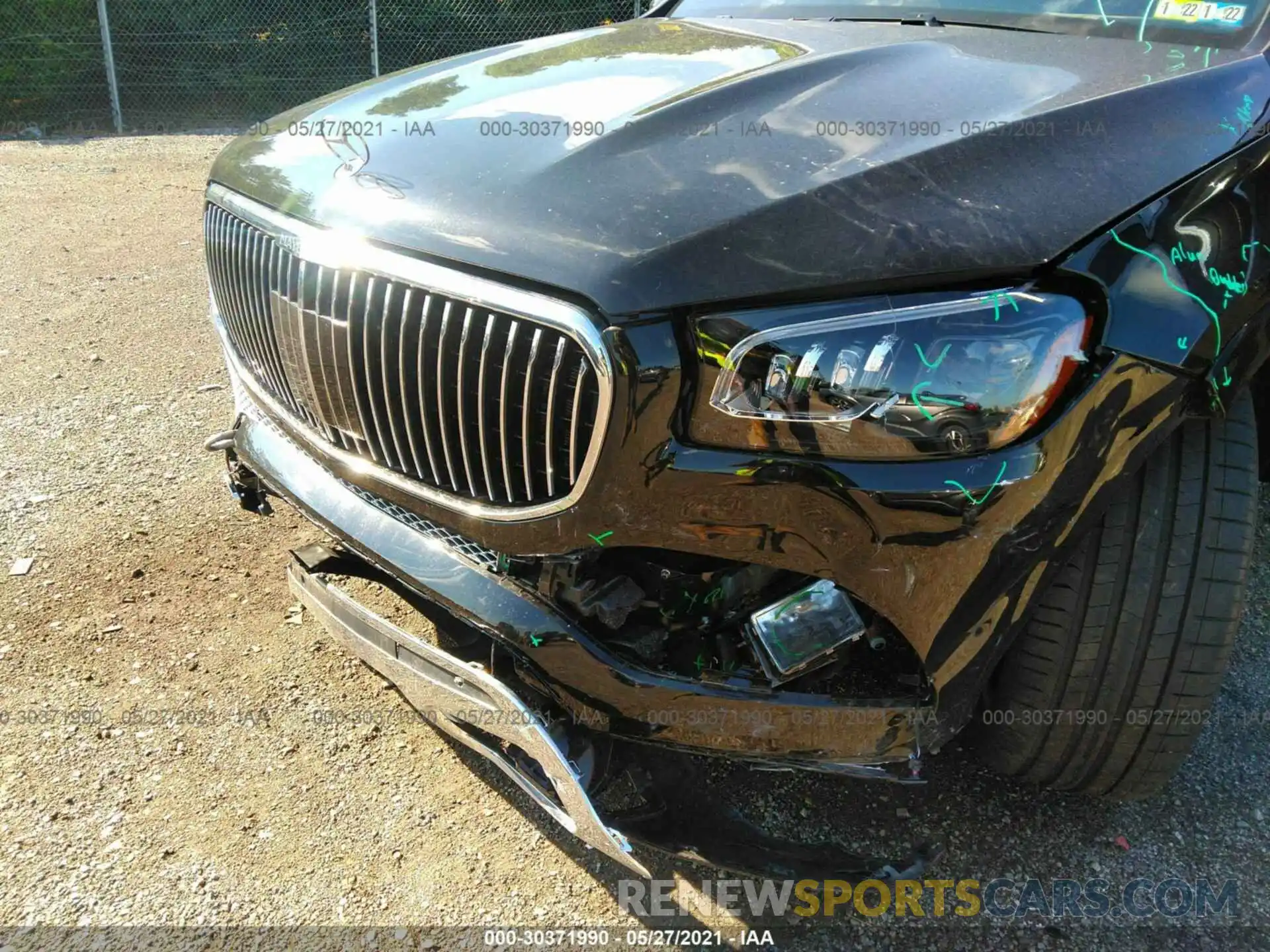 6 Photograph of a damaged car 4JGFF8HB1MA401954 MERCEDES-BENZ GLS 2021