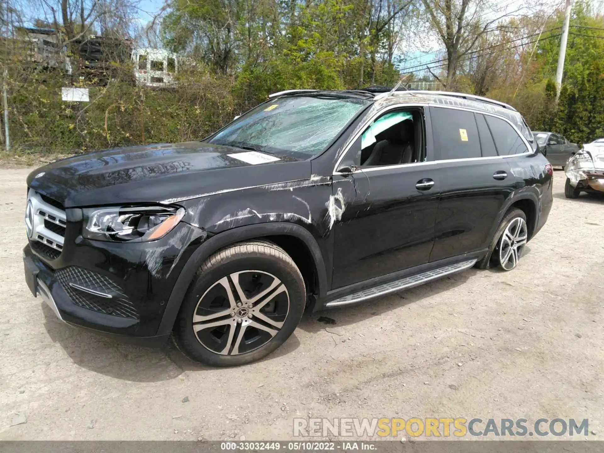 2 Photograph of a damaged car 4JGFF5KE1NA629391 MERCEDES-BENZ GLS 2022