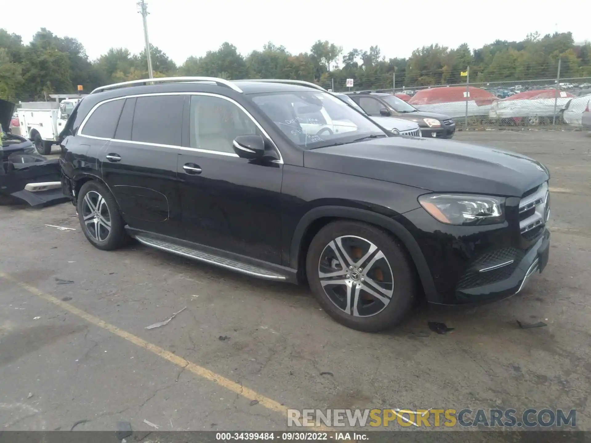 1 Photograph of a damaged car 4JGFF5KE9NA671033 MERCEDES-BENZ GLS 2022