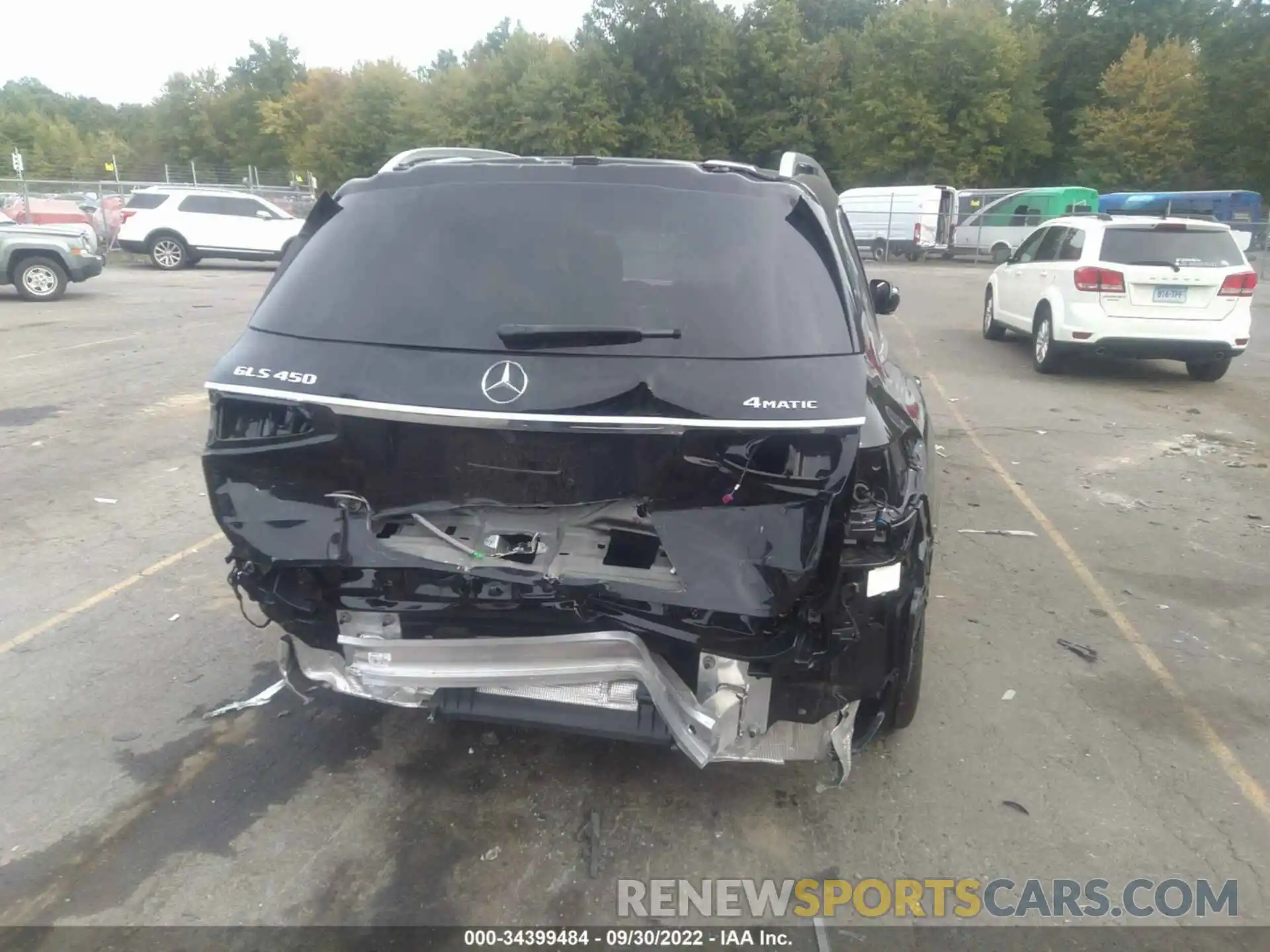 6 Photograph of a damaged car 4JGFF5KE9NA671033 MERCEDES-BENZ GLS 2022