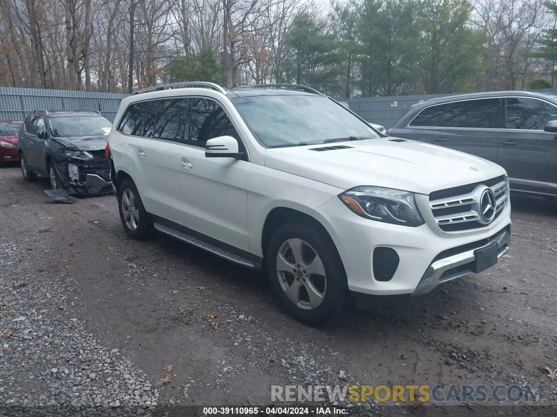 1 Photograph of a damaged car 4JGDF6EE8KB234896 MERCEDES-BENZ GLS 450 2019