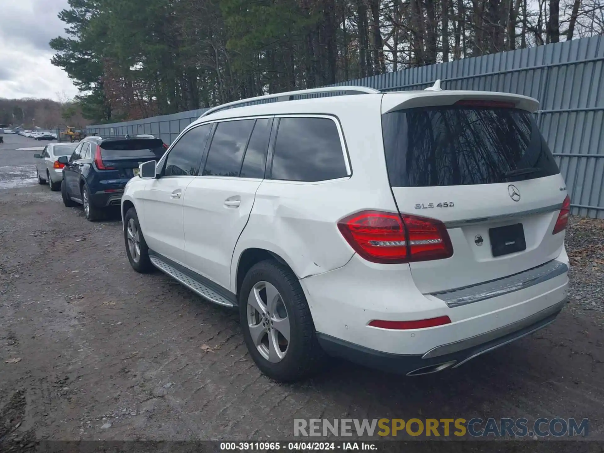 3 Фотография поврежденного автомобиля 4JGDF6EE8KB234896 MERCEDES-BENZ GLS 450 2019