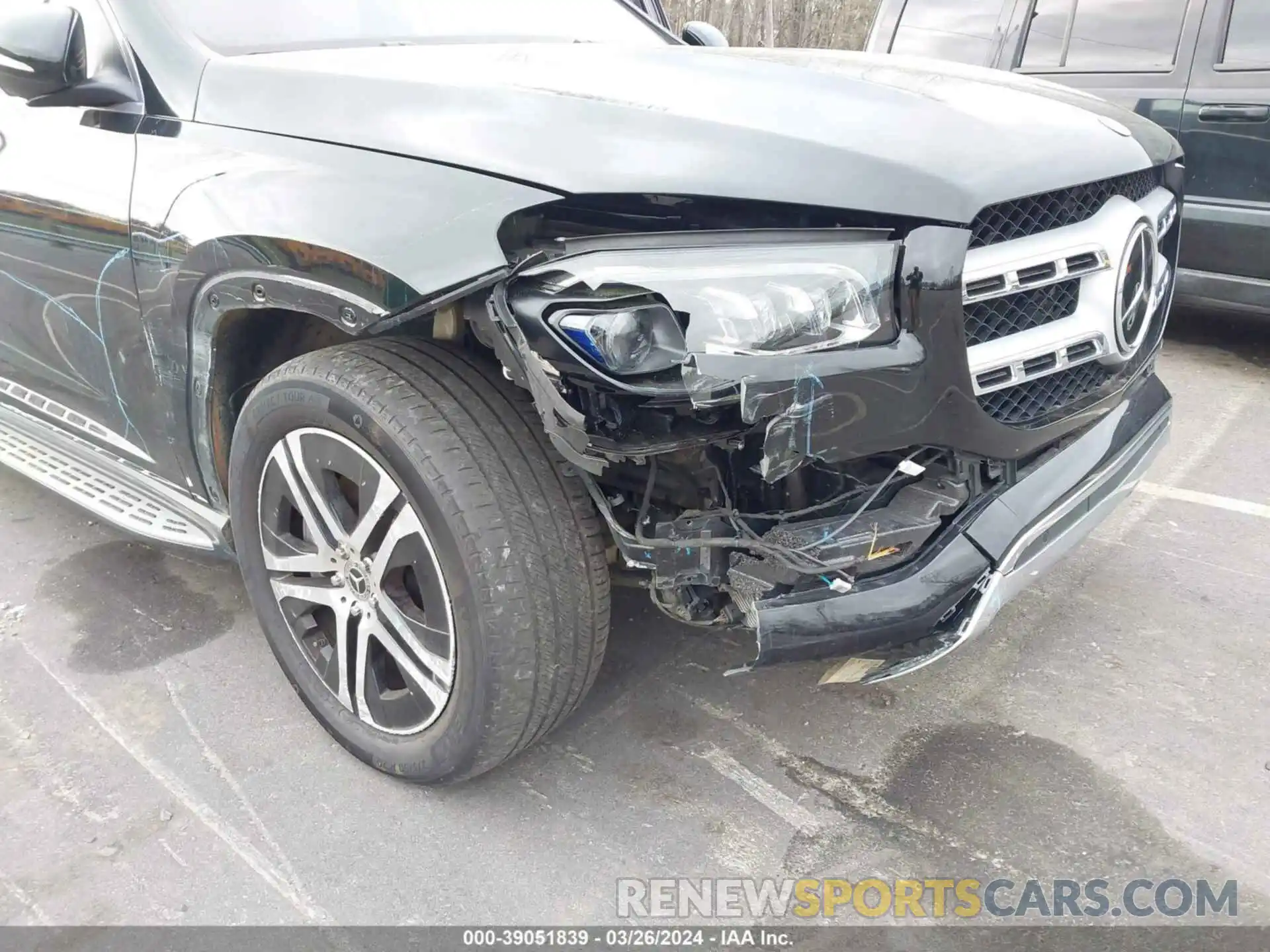 6 Photograph of a damaged car 4JGFF5KE2NA610865 MERCEDES-BENZ GLS 450 2022