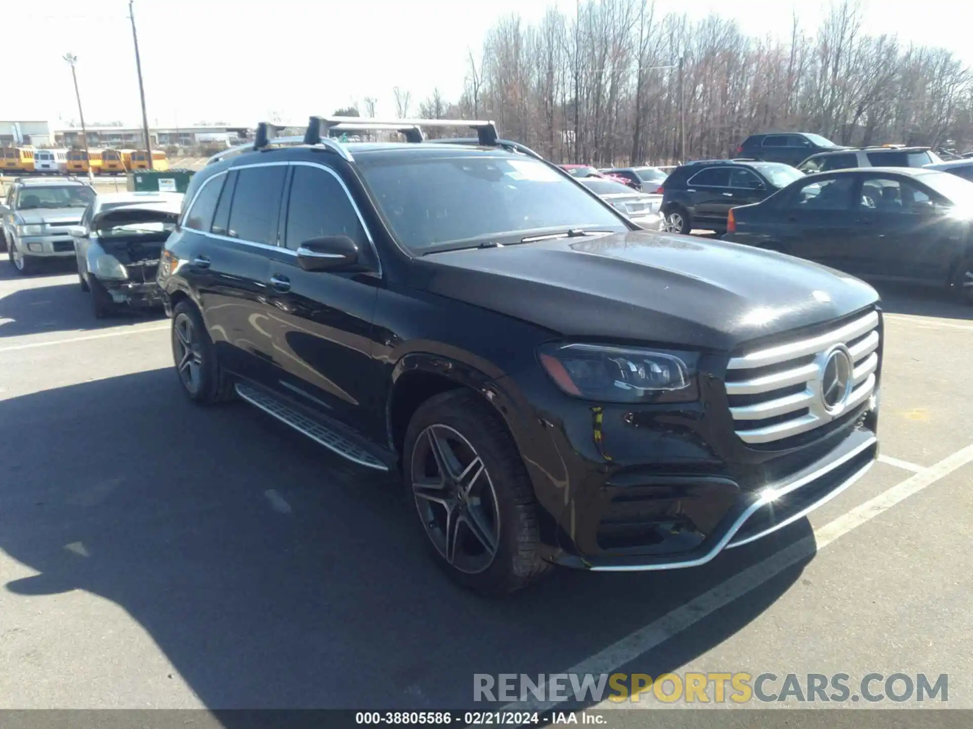 1 Photograph of a damaged car 4JGFF5KEXRB101218 MERCEDES-BENZ GLS 450 2024