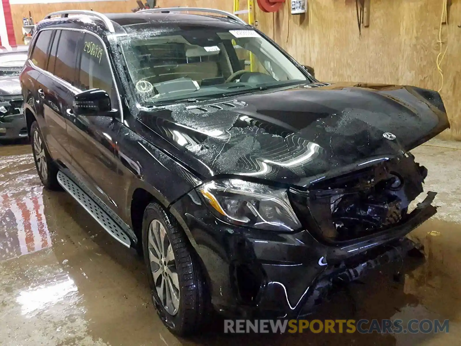 1 Photograph of a damaged car 4JGDF6EE0KB203559 MERCEDES-BENZ GLS 450 4M 2019