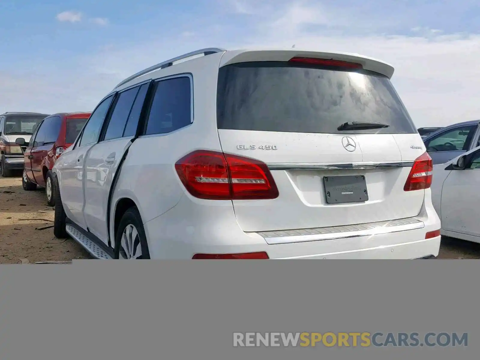 3 Photograph of a damaged car 4JGDF6EE0KB227828 MERCEDES-BENZ GLS 450 4M 2019