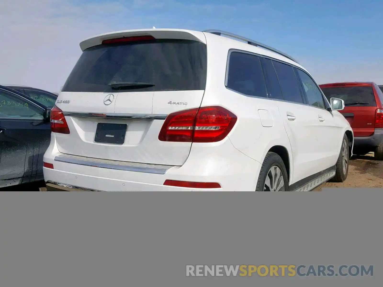 4 Photograph of a damaged car 4JGDF6EE0KB227828 MERCEDES-BENZ GLS 450 4M 2019