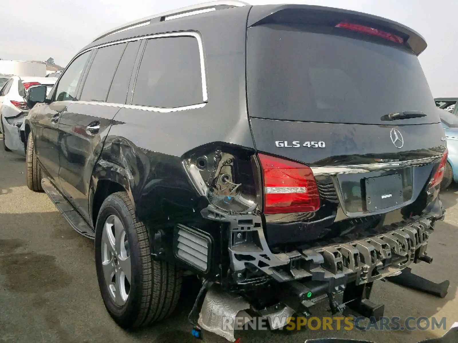 3 Фотография поврежденного автомобиля 4JGDF6EE0KB227859 MERCEDES-BENZ GLS 450 4M 2019