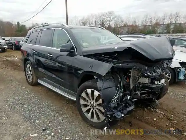 1 Photograph of a damaged car 4JGDF6EE0KB233516 MERCEDES-BENZ GLS 450 4M 2019