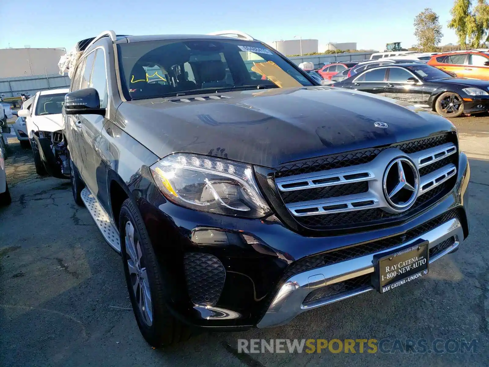 1 Photograph of a damaged car 4JGDF6EE0KB236223 MERCEDES-BENZ GLS 450 4M 2019