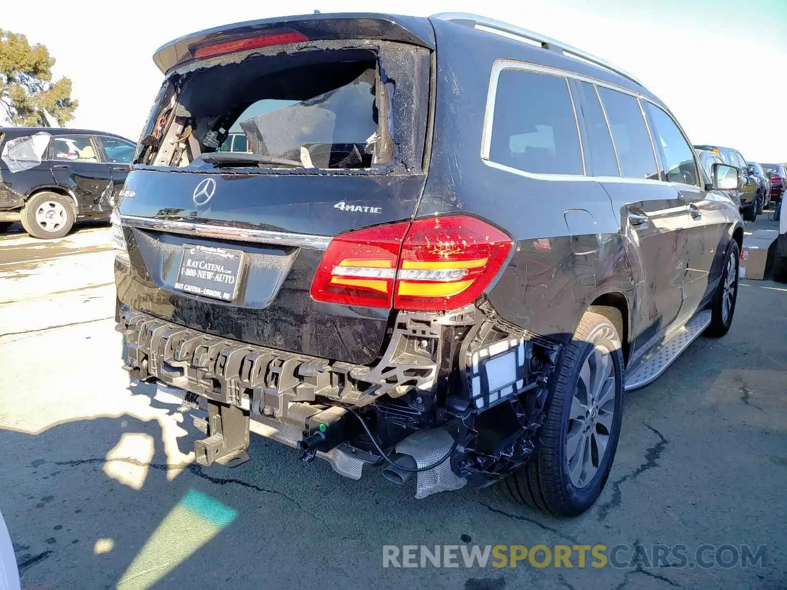 4 Photograph of a damaged car 4JGDF6EE0KB236223 MERCEDES-BENZ GLS 450 4M 2019