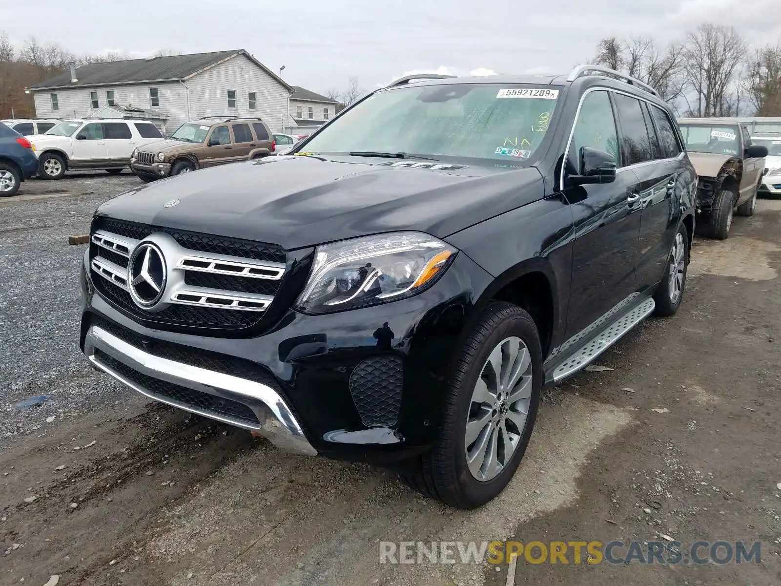 2 Photograph of a damaged car 4JGDF6EE6KB221189 MERCEDES-BENZ GLS 450 4M 2019