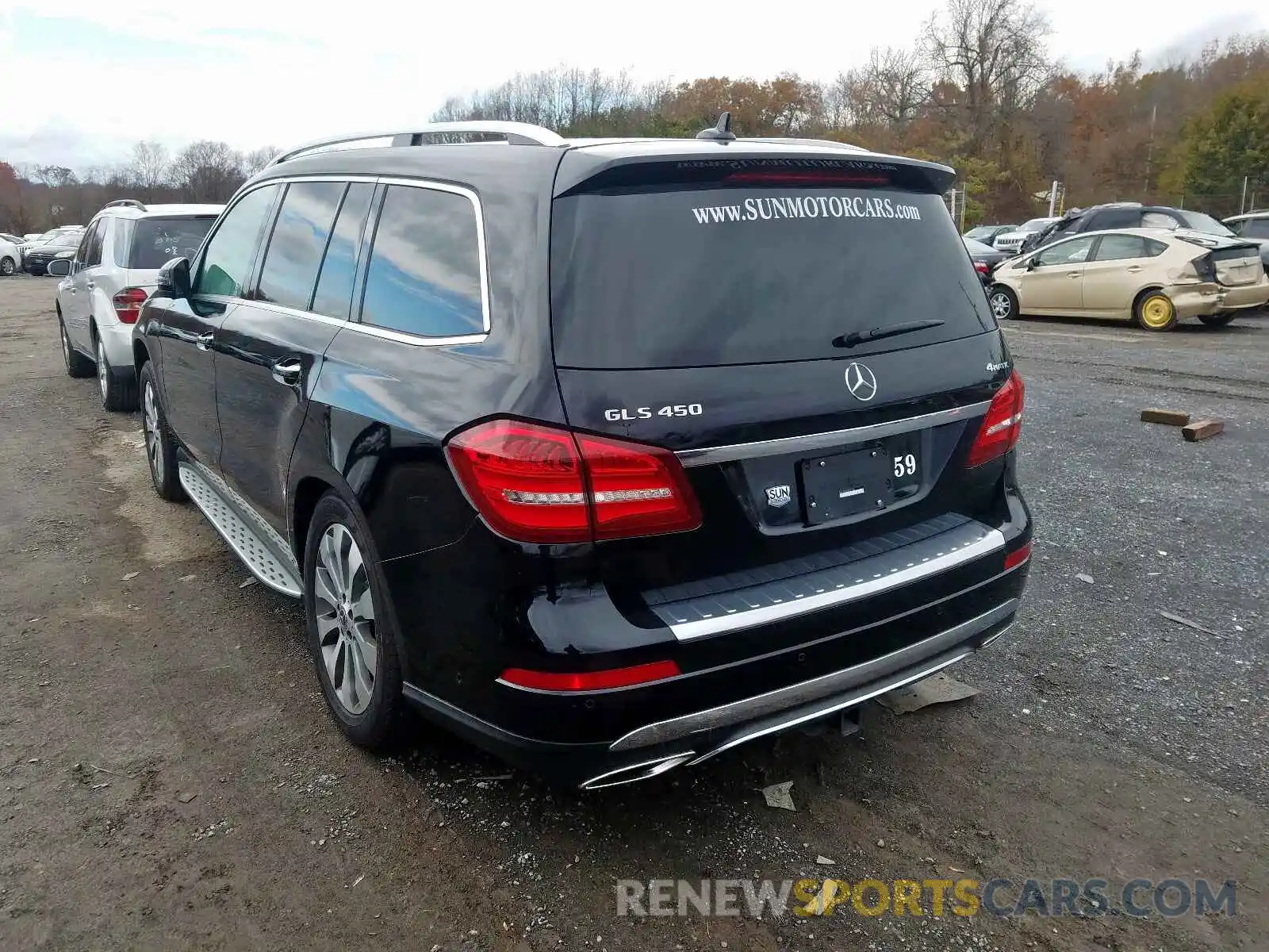 3 Photograph of a damaged car 4JGDF6EE6KB221189 MERCEDES-BENZ GLS 450 4M 2019