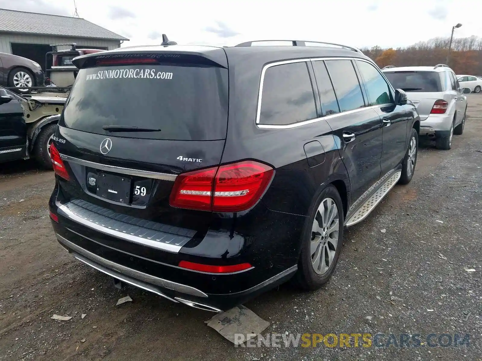 4 Photograph of a damaged car 4JGDF6EE6KB221189 MERCEDES-BENZ GLS 450 4M 2019