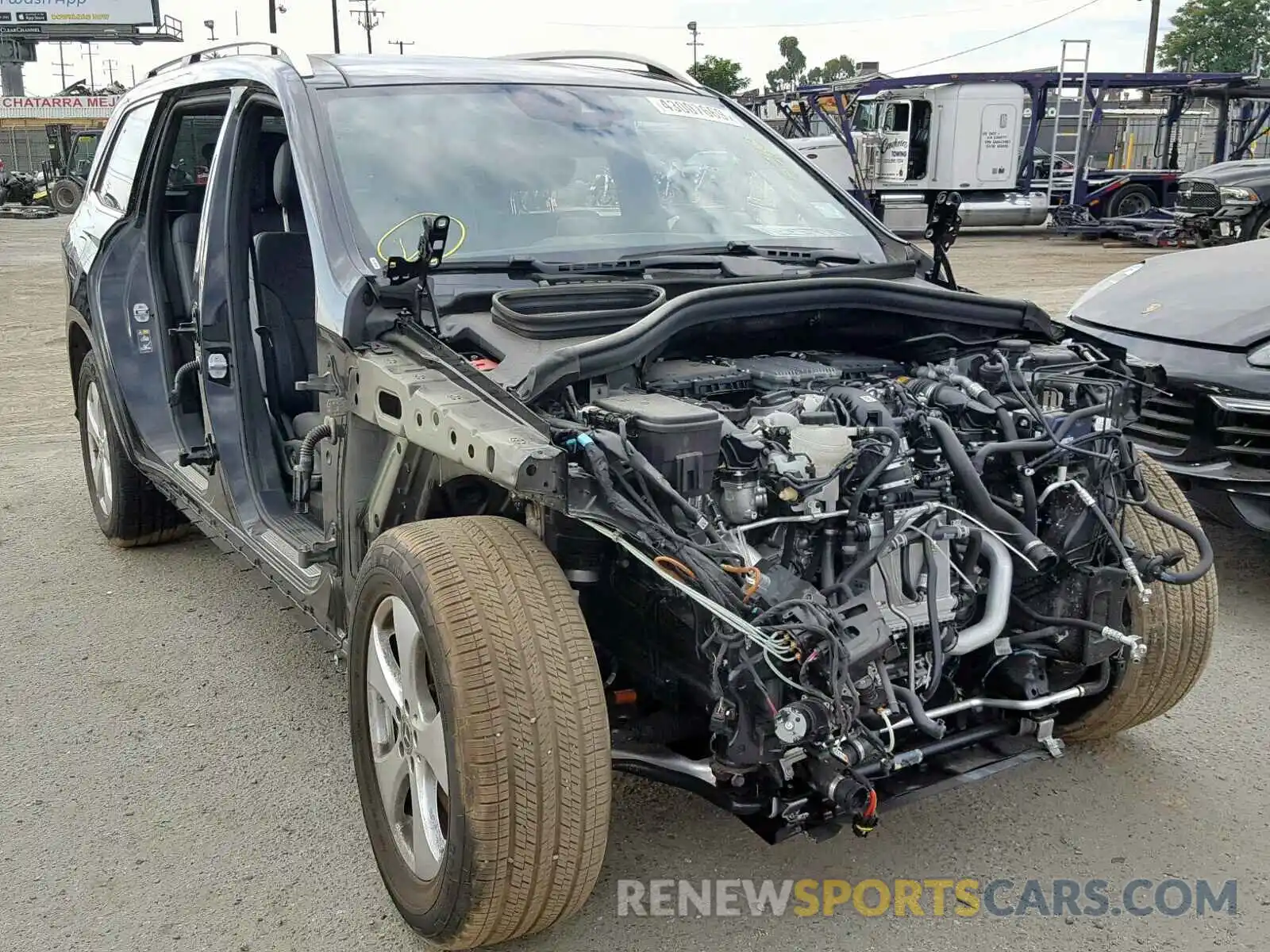 1 Photograph of a damaged car 4JGDF6EE7KB233822 MERCEDES-BENZ GLS 450 4M 2019