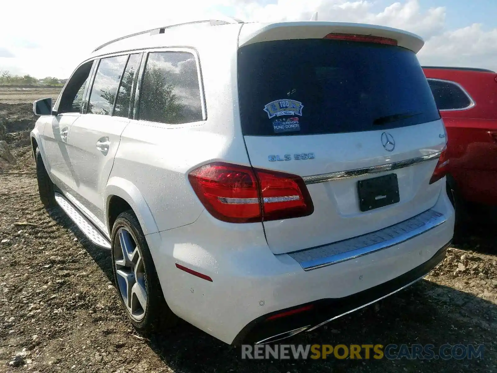 3 Photograph of a damaged car 4JGDF7DE8KB190387 MERCEDES-BENZ GLS 550 4M 2019