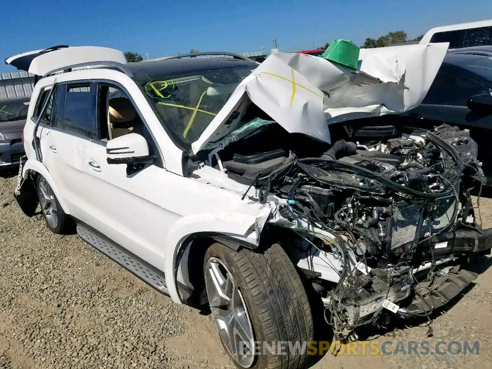 1 Photograph of a damaged car 4JGDF7DEXKB205150 MERCEDES-BENZ GLS 550 4M 2019