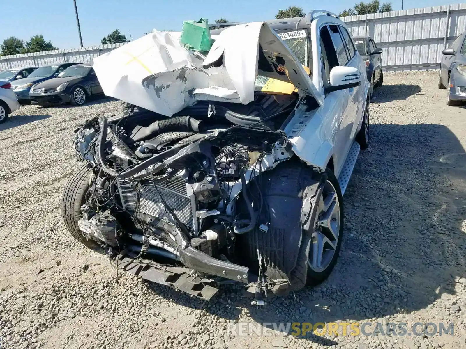 2 Photograph of a damaged car 4JGDF7DEXKB205150 MERCEDES-BENZ GLS 550 4M 2019