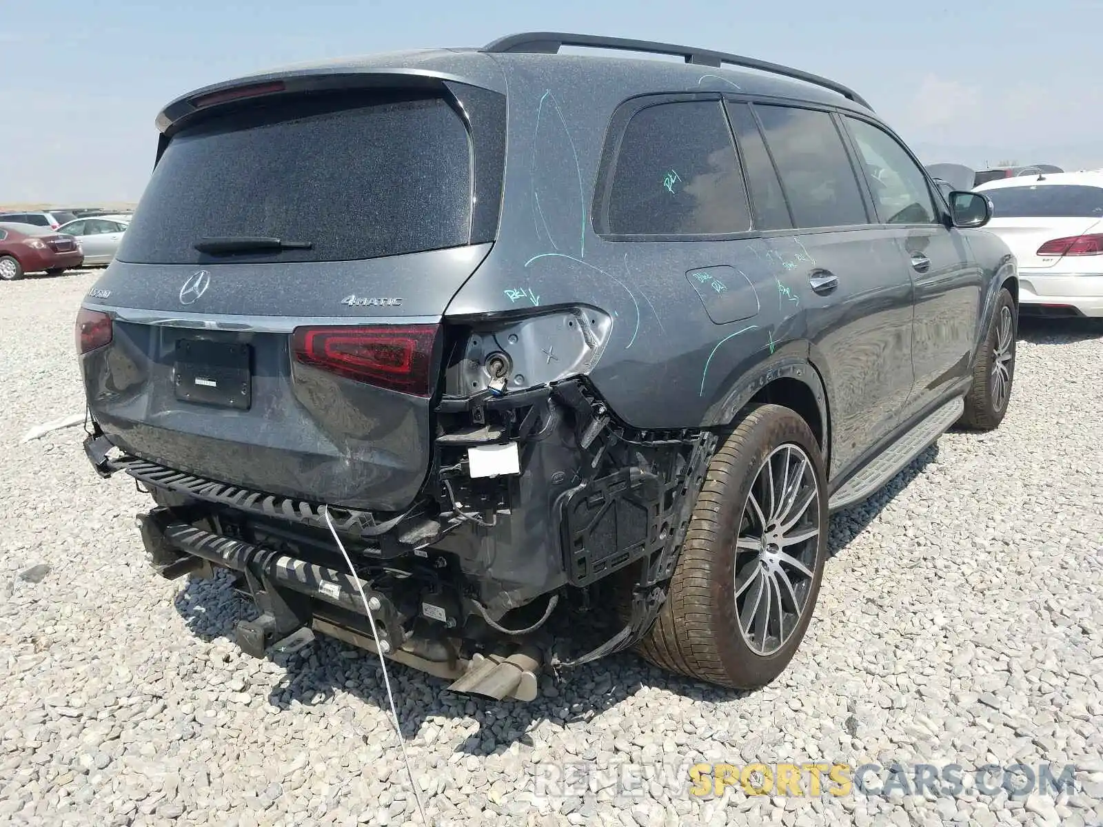 4 Photograph of a damaged car 4JGFF8GE1LA167504 MERCEDES-BENZ GLS 580 4M 2020