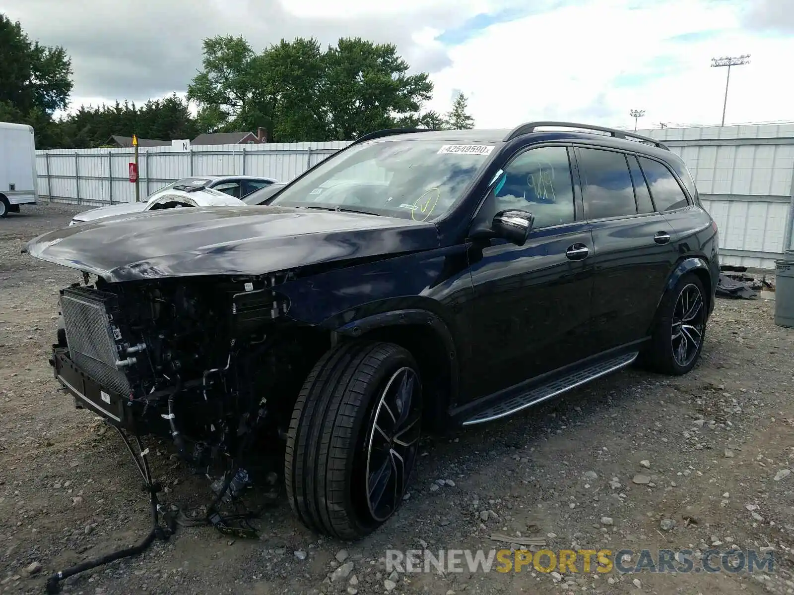 2 Photograph of a damaged car 4JGFF8GE7LA165997 MERCEDES-BENZ GLS 580 4M 2020