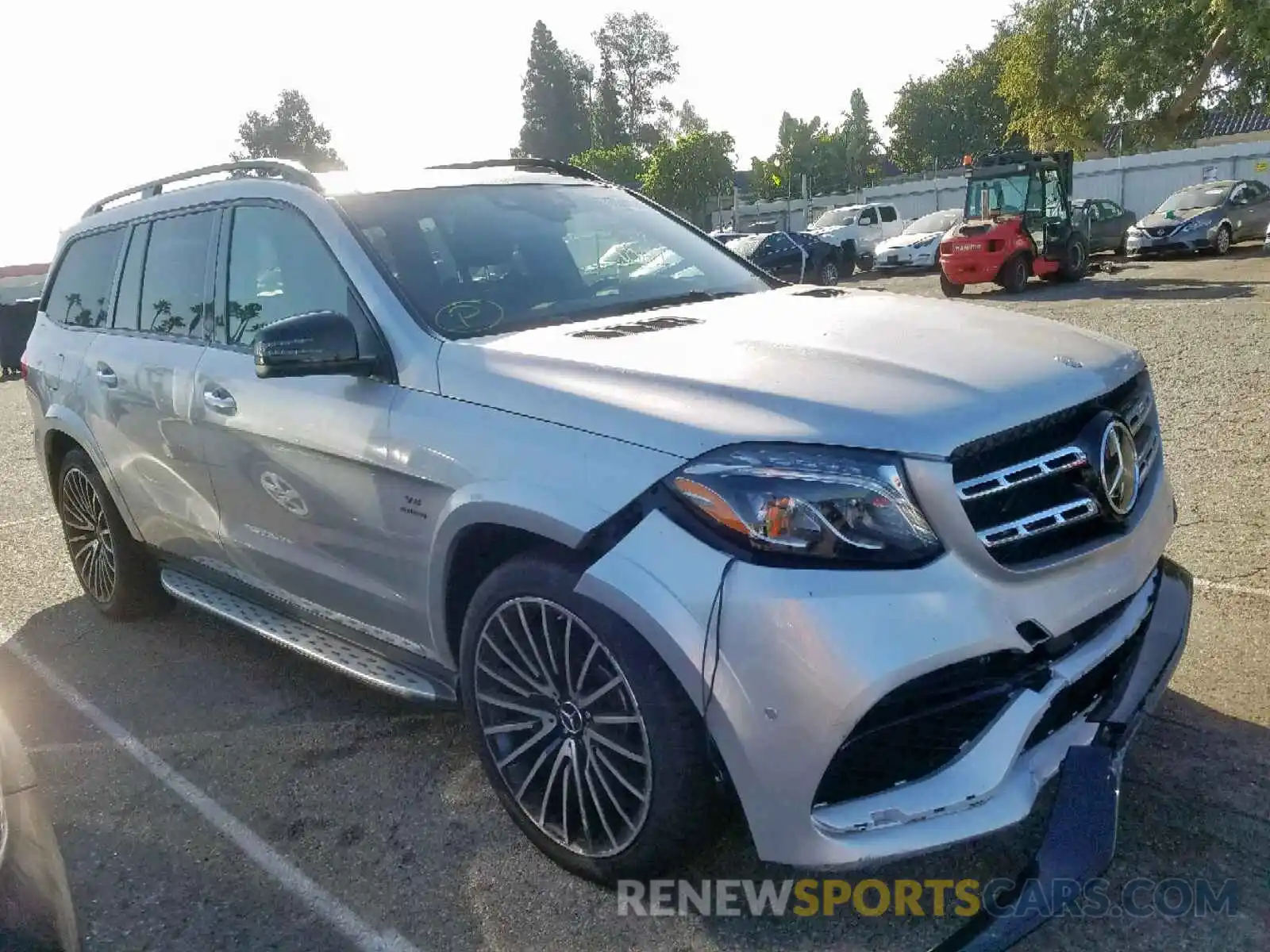 1 Photograph of a damaged car 4JGDF7FE4KB220773 MERCEDES-BENZ GLS 63 AMG 2019