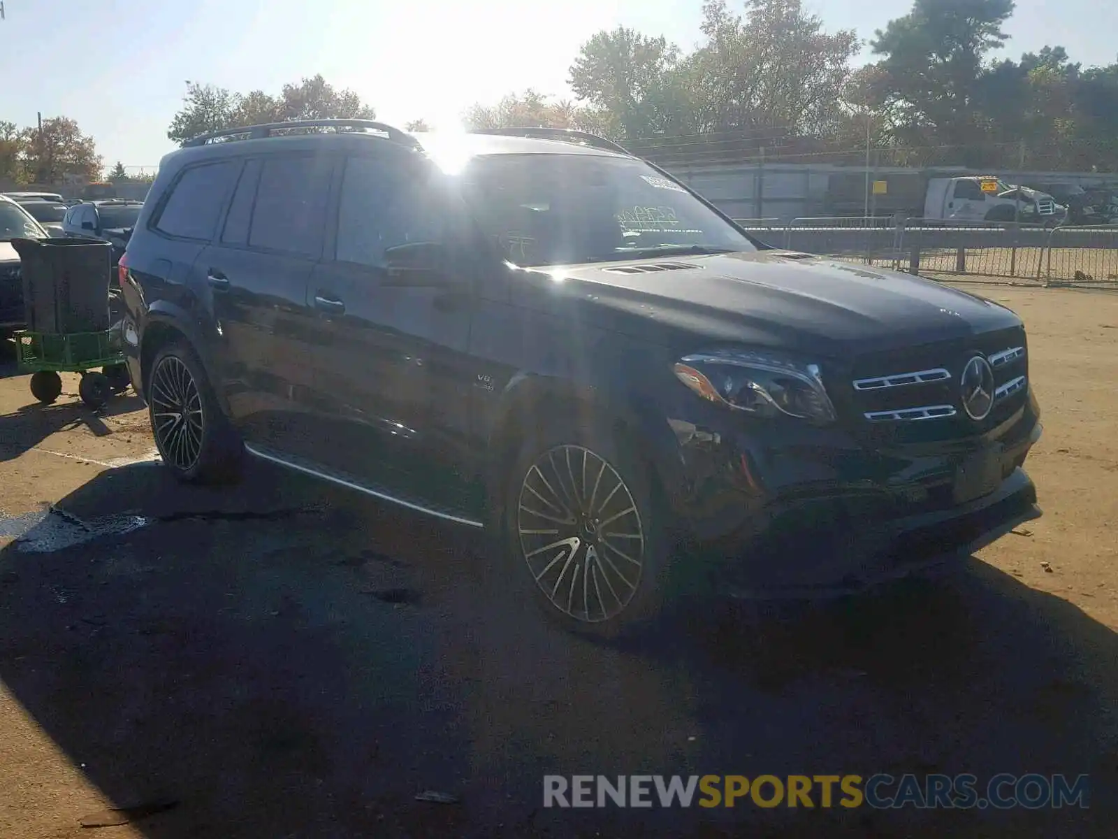 1 Photograph of a damaged car 4JGDF7FE8KB229556 MERCEDES-BENZ GLS 63 AMG 2019