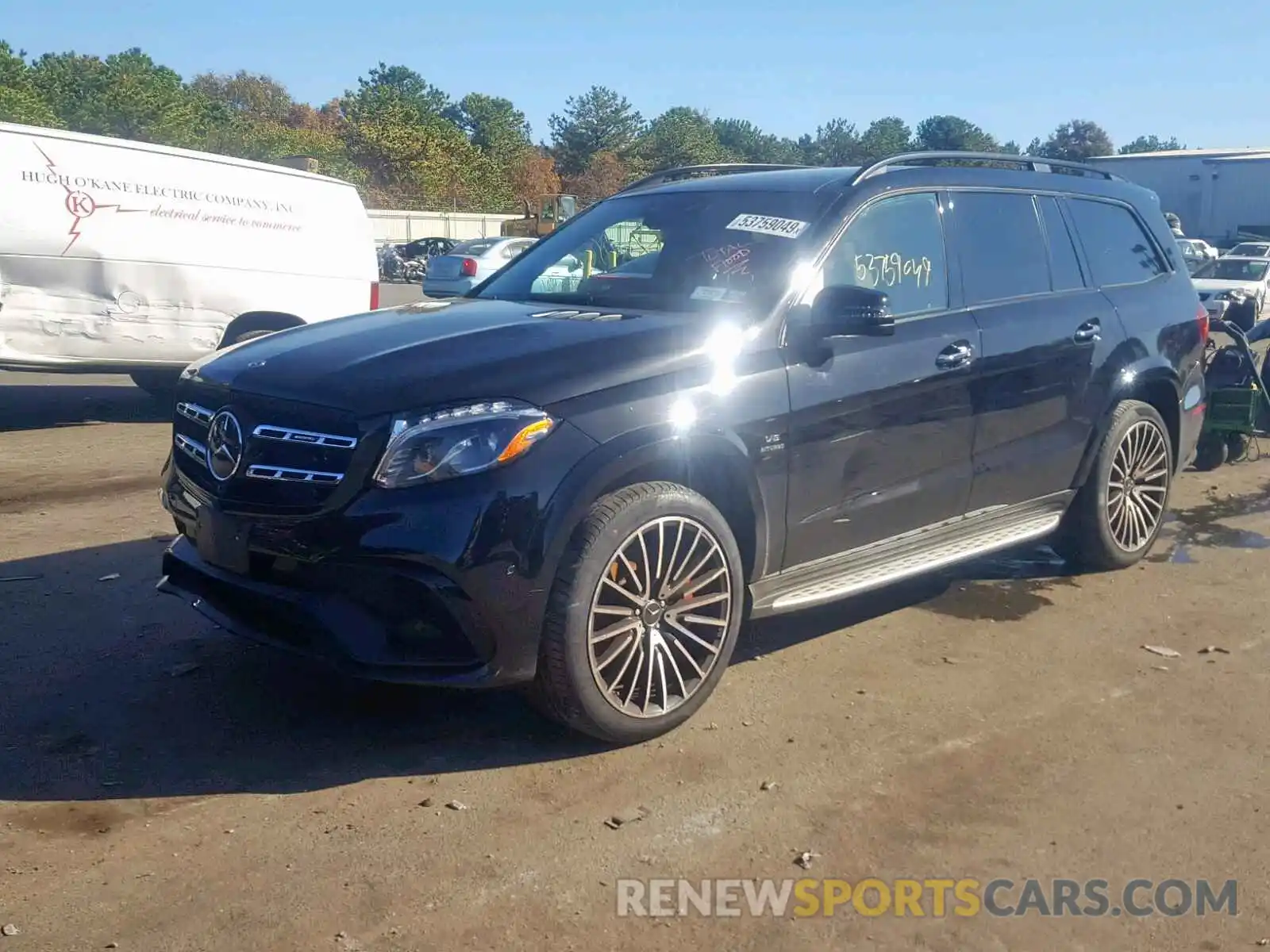 2 Photograph of a damaged car 4JGDF7FE8KB229556 MERCEDES-BENZ GLS 63 AMG 2019