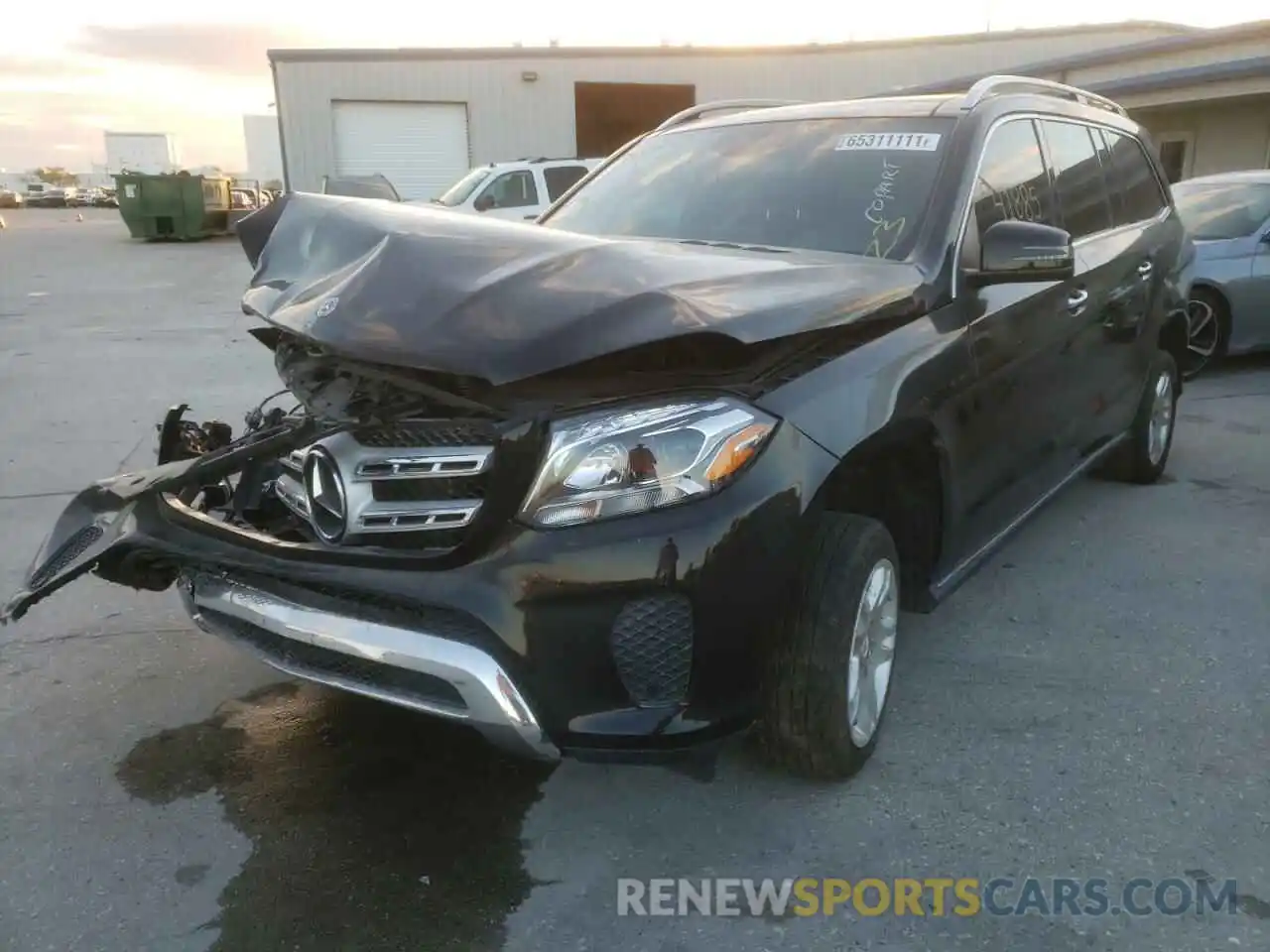 2 Photograph of a damaged car 4JGDF6EE0KB187119 MERCEDES-BENZ GLS-CLASS 2019