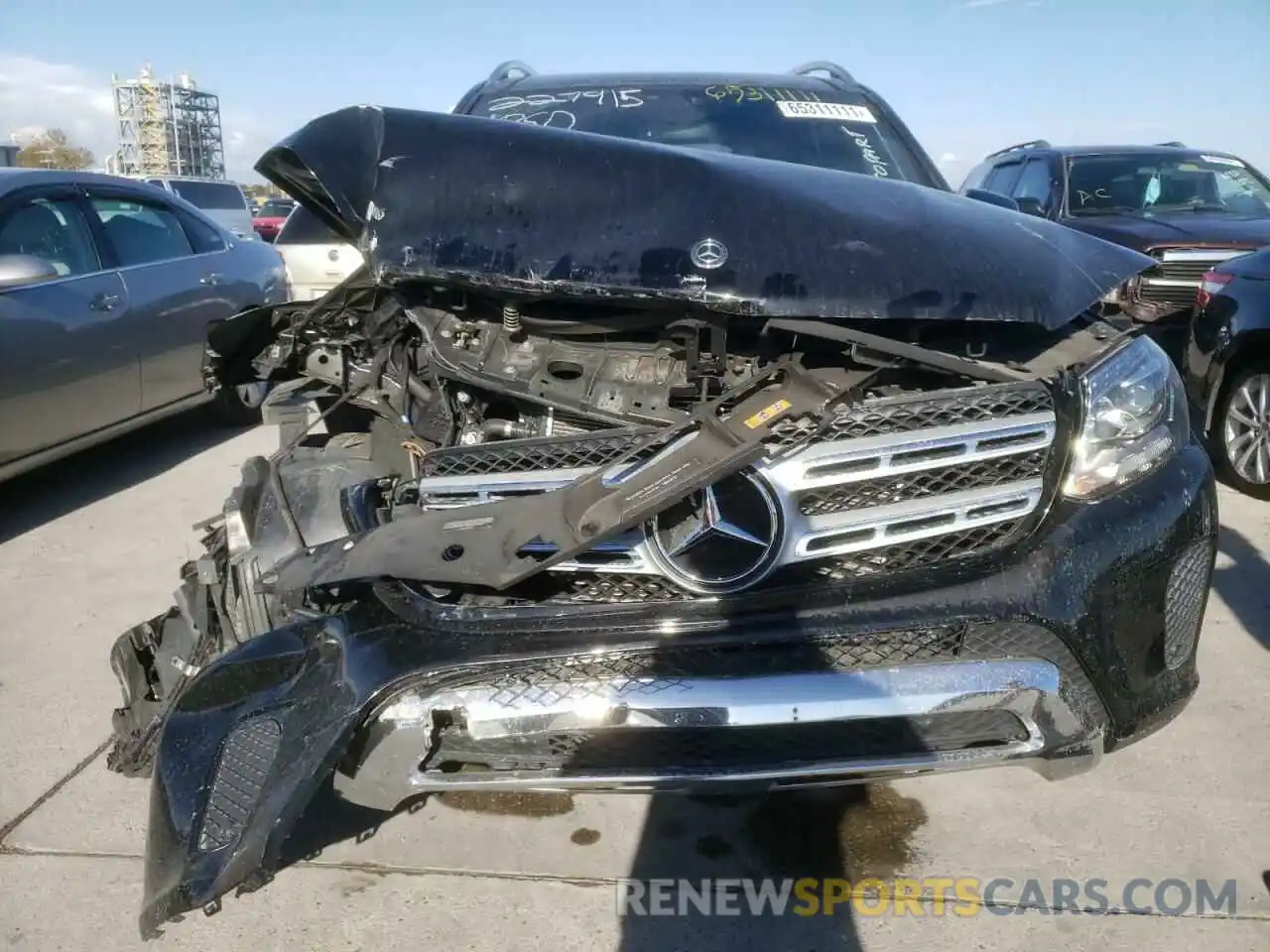 9 Photograph of a damaged car 4JGDF6EE0KB187119 MERCEDES-BENZ GLS-CLASS 2019