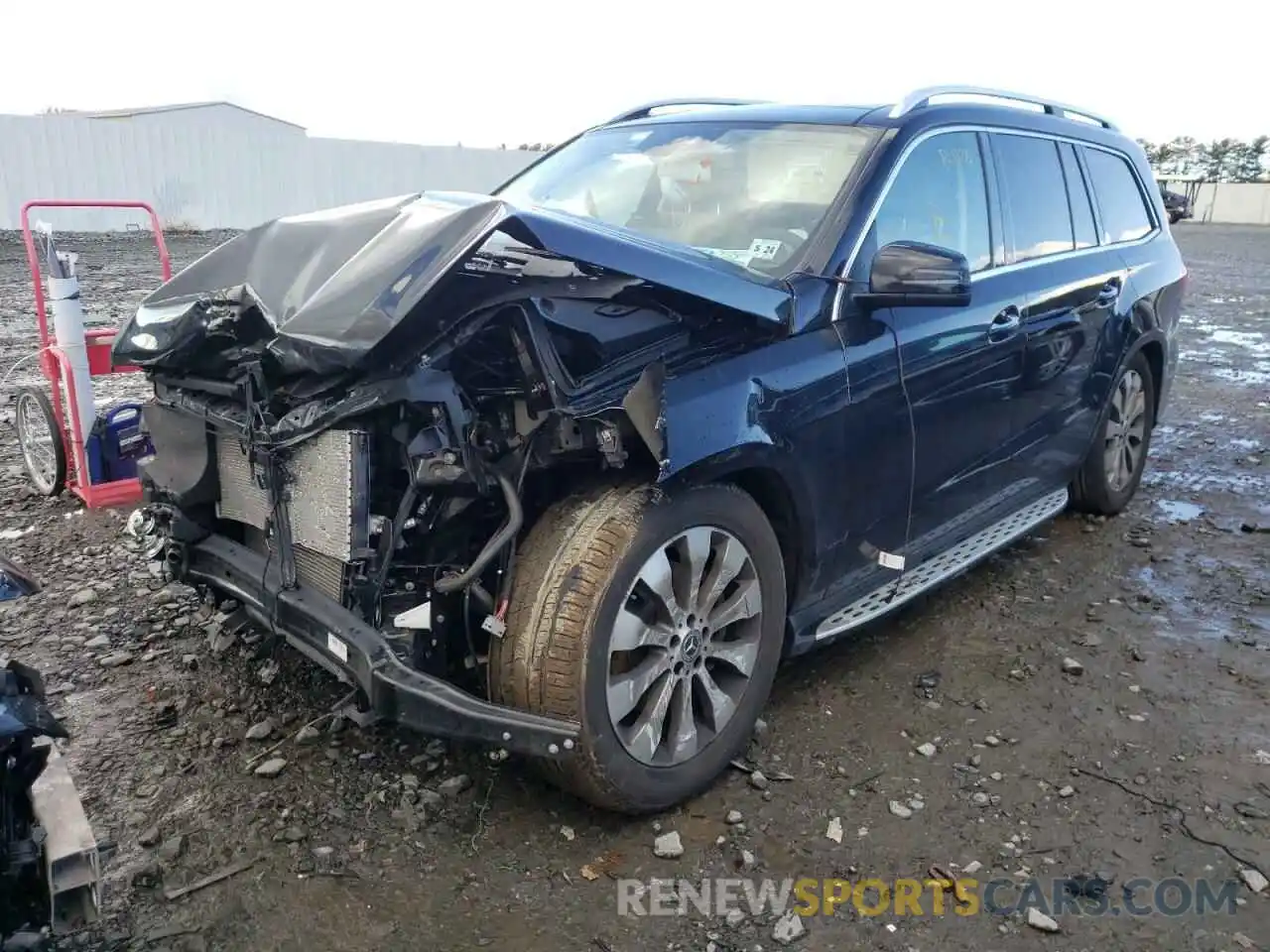 2 Photograph of a damaged car 4JGDF6EE0KB226579 MERCEDES-BENZ GLS-CLASS 2019