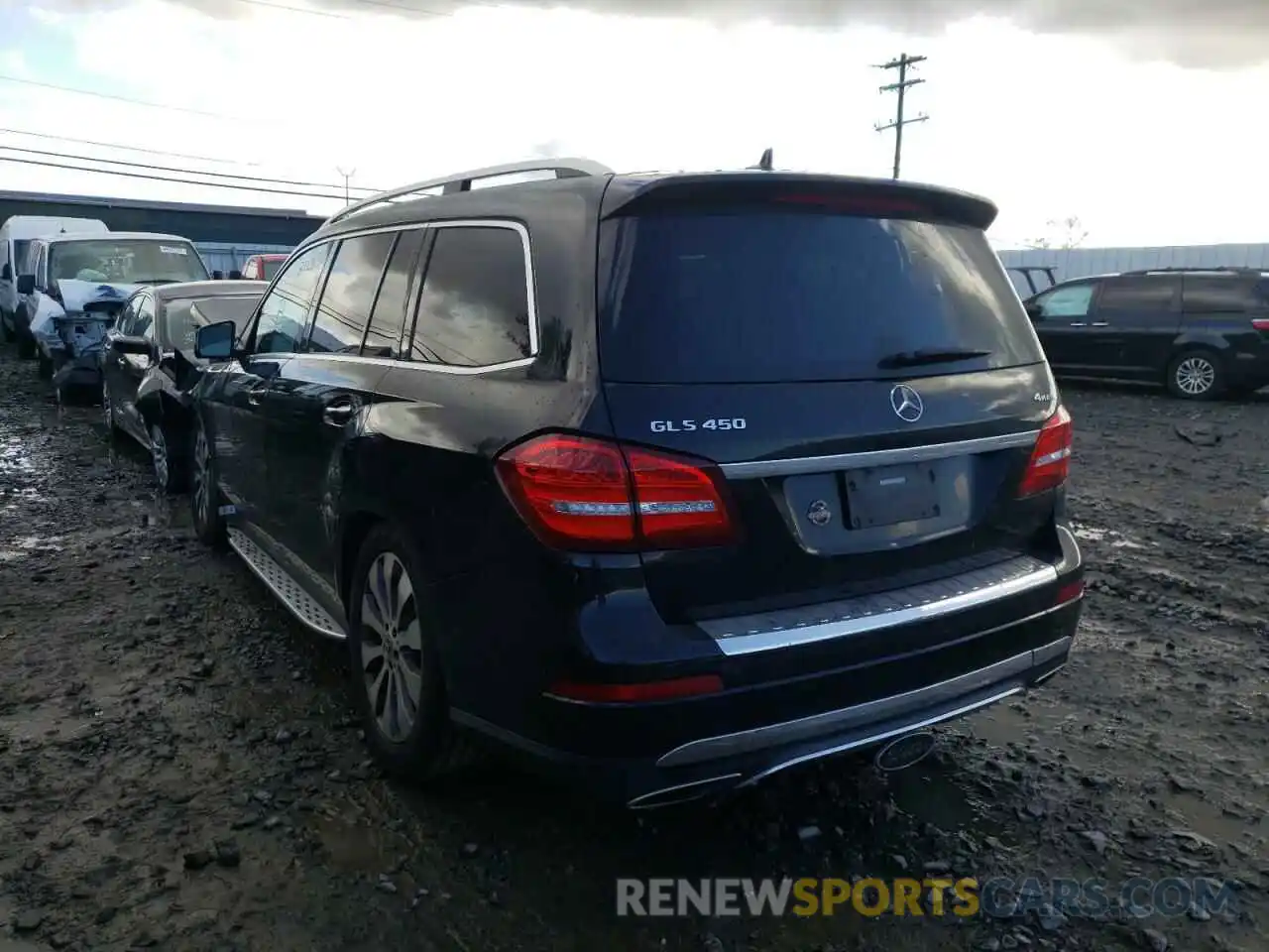 3 Photograph of a damaged car 4JGDF6EE0KB226579 MERCEDES-BENZ GLS-CLASS 2019