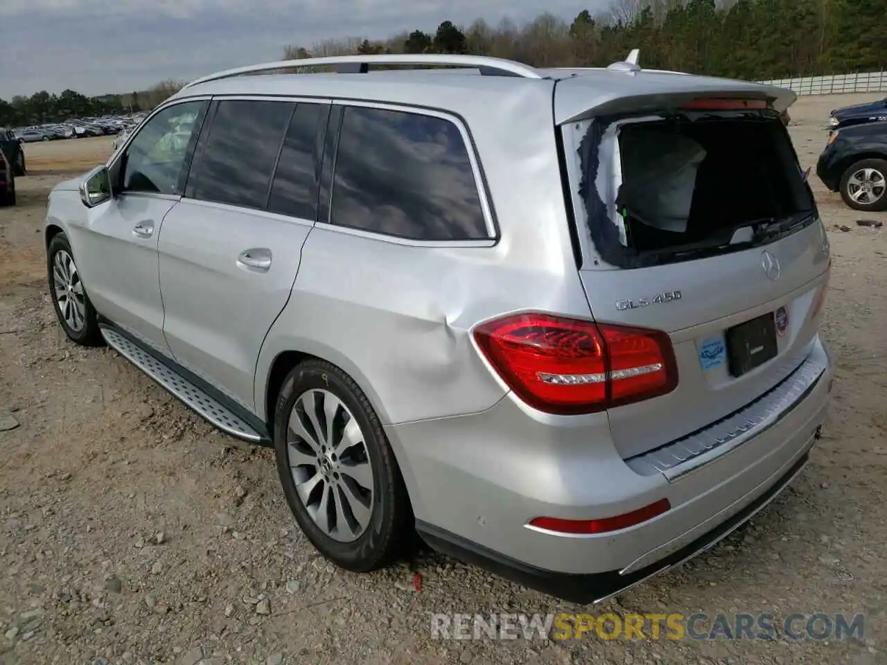 3 Фотография поврежденного автомобиля 4JGDF6EE0KB236271 MERCEDES-BENZ GLS-CLASS 2019