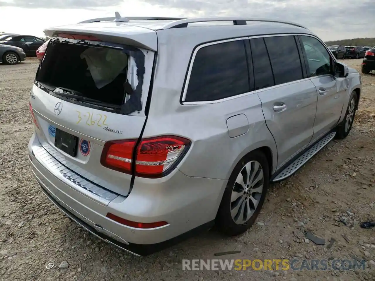 4 Photograph of a damaged car 4JGDF6EE0KB236271 MERCEDES-BENZ GLS-CLASS 2019